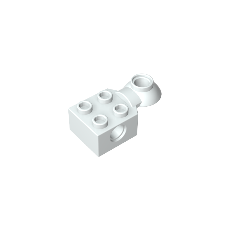 48170 | Technical Brick Modified 2 x 2 with Pin Hole and Rotation Joint Ball Half Horizontal