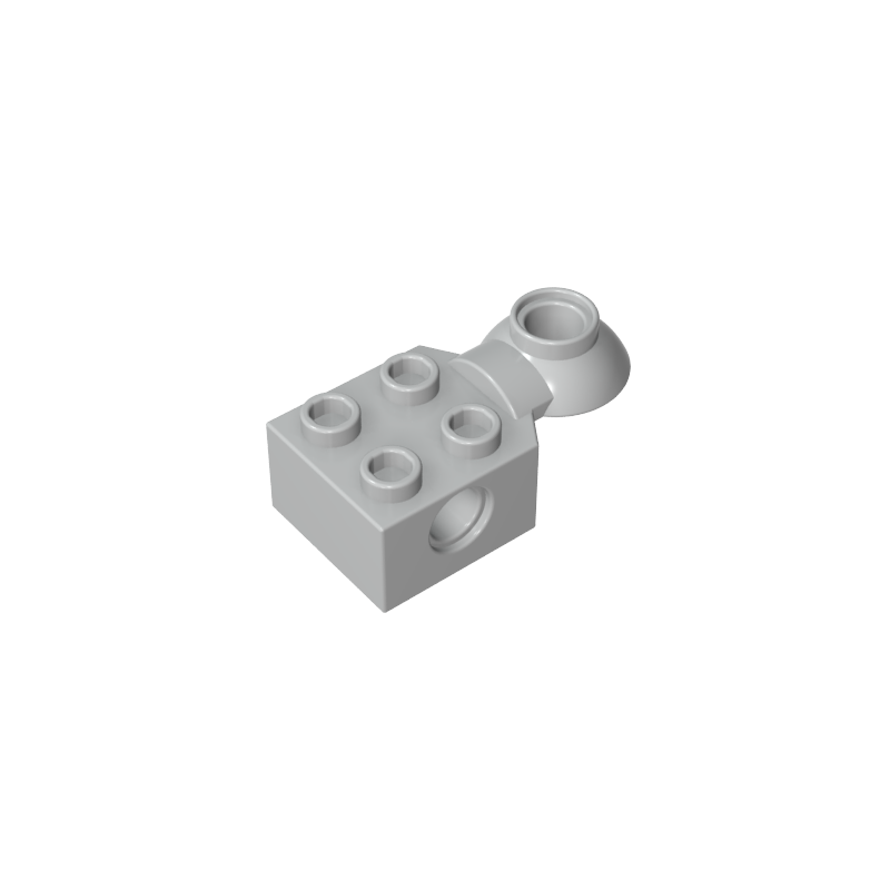 48170 | Technical Brick Modified 2 x 2 with Pin Hole and Rotation Joint Ball Half Horizontal
