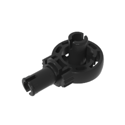 47455 | Technical Rotation Joint Ball Loop with 2 Perpendicular Pins with Friction