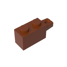 30541 | Hinge Brick 1 x 2 Locking with 1 Finger Horizontal End