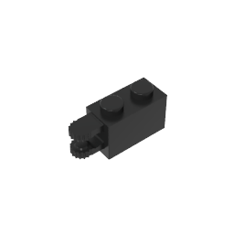 30540 | Hinge Brick 1 x 2 Locking with 2 Fingers Horizontal End