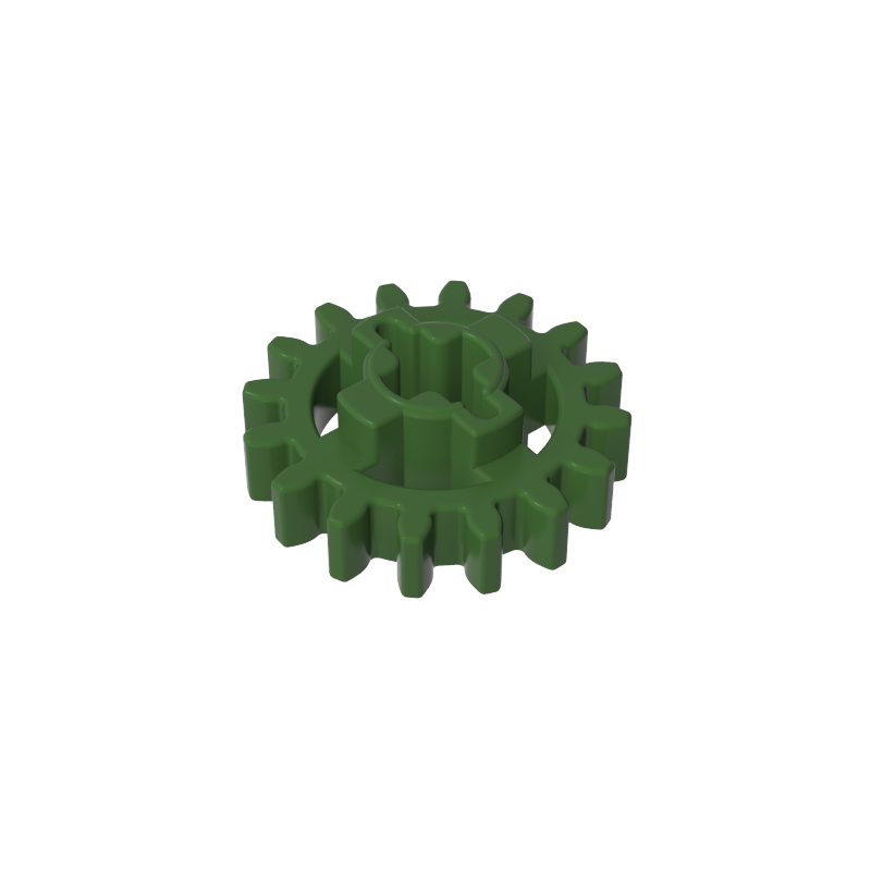94925 | Technical Gear 16 Tooth - Axle Hole with Closed Sides