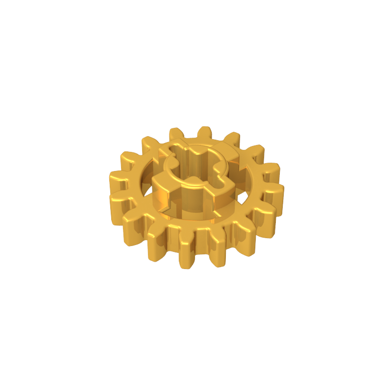 94925 | Technical Gear 16 Tooth - Axle Hole with Closed Sides