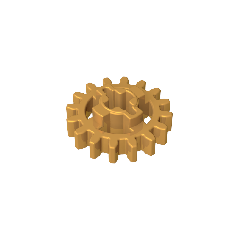 94925 | Technical Gear 16 Tooth - Axle Hole with Closed Sides