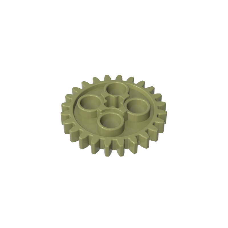 3648 | Technical Gear 24 Tooth with 1 Axle Hole