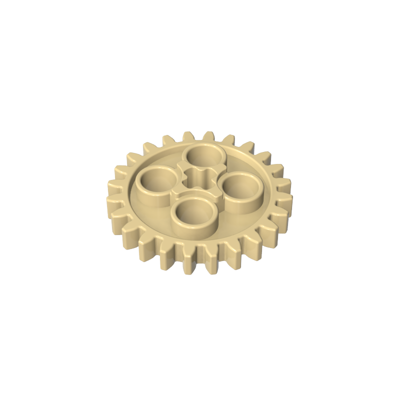 3648 | Technical Gear 24 Tooth with 1 Axle Hole