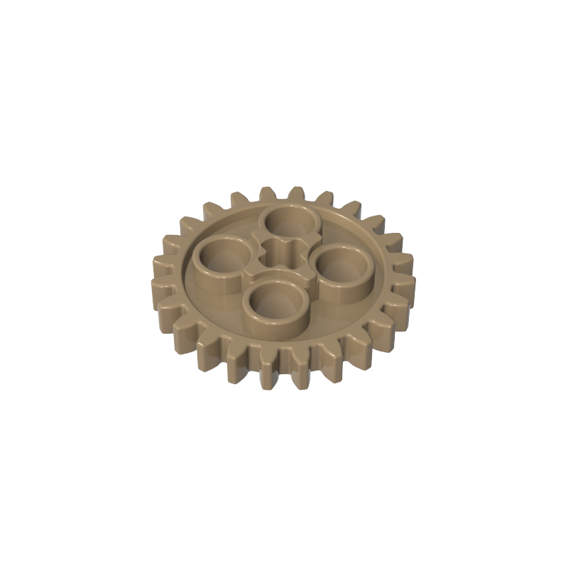 3648 | Technical Gear 24 Tooth with 1 Axle Hole