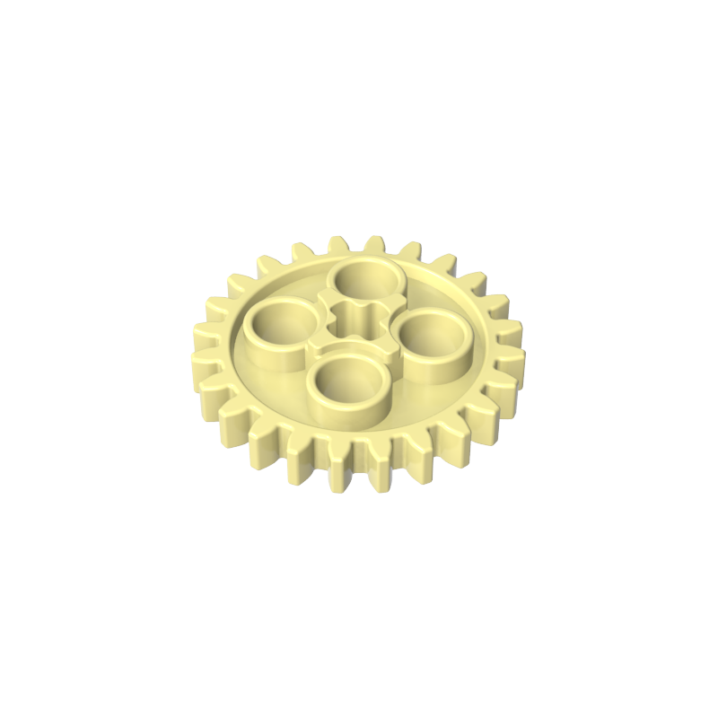 3648 | Technical Gear 24 Tooth with 1 Axle Hole