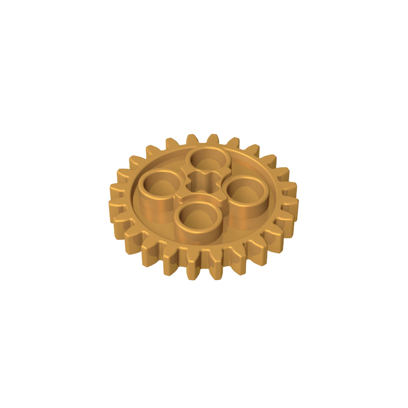 3648 | Technical Gear 24 Tooth with 1 Axle Hole