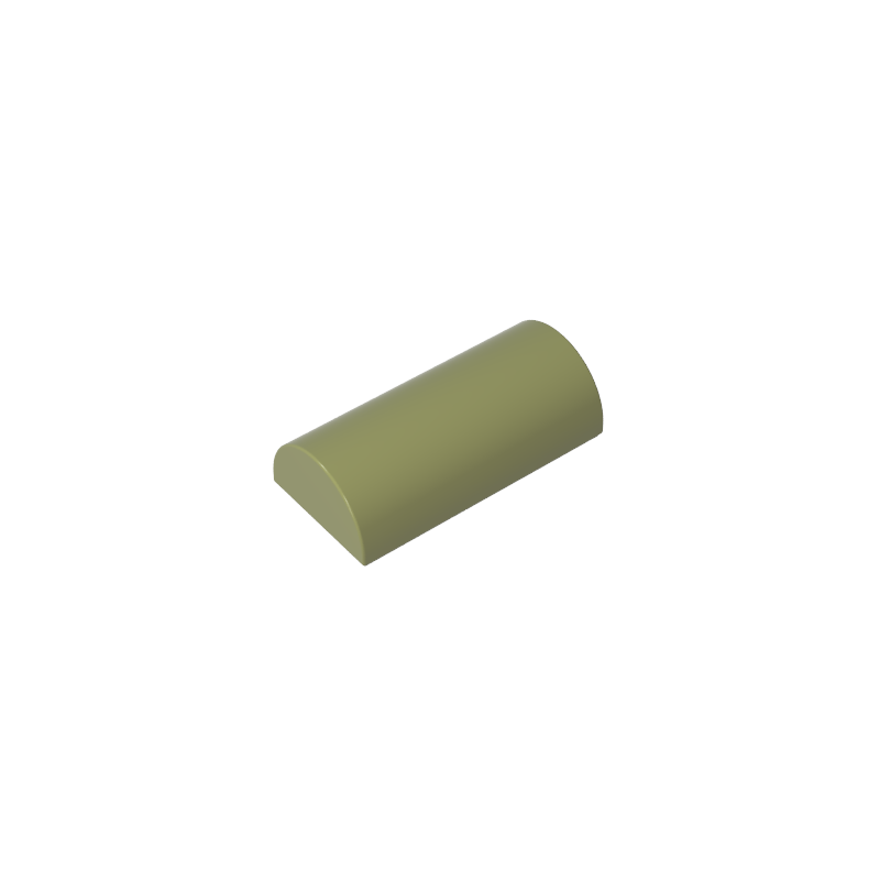 6192b | Slope, Curved 2 x 4 Double with Groove