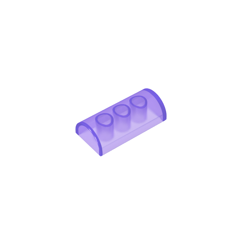 6192b | Slope, Curved 2 x 4 Double with Groove