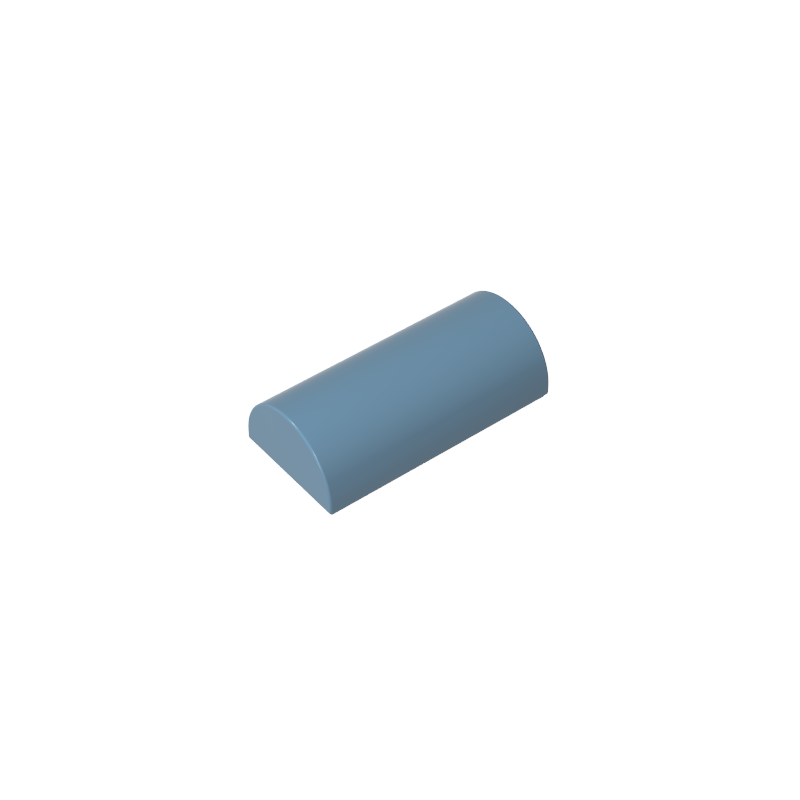 6192b | Slope, Curved 2 x 4 Double with Groove