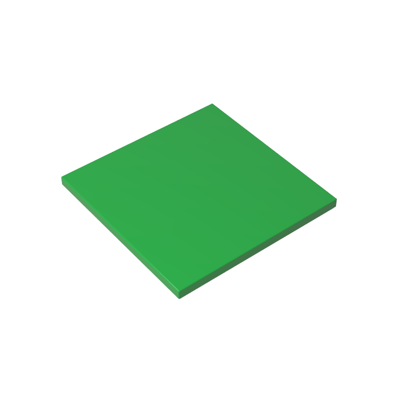 10202 | Tile 6 x 6 with Bottom Tubes