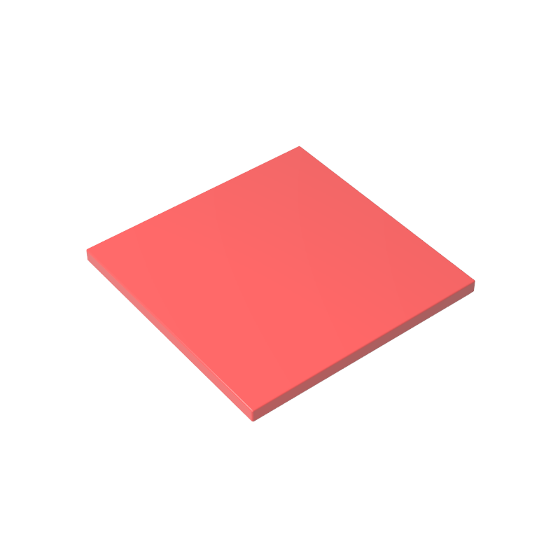 10202 | Tile 6 x 6 with Bottom Tubes