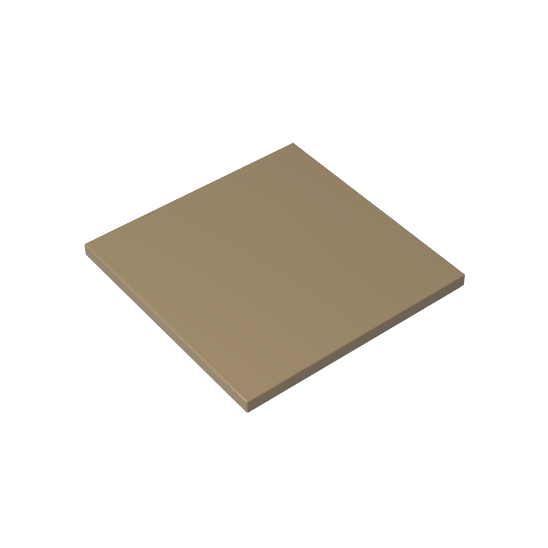 10202 | Tile 6 x 6 with Bottom Tubes
