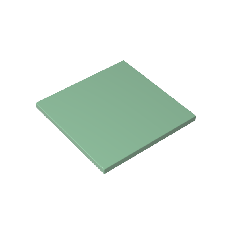 10202 | Tile 6 x 6 with Bottom Tubes