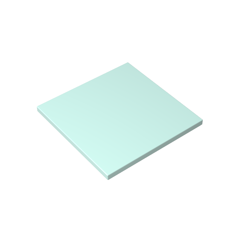 10202 | Tile 6 x 6 with Bottom Tubes