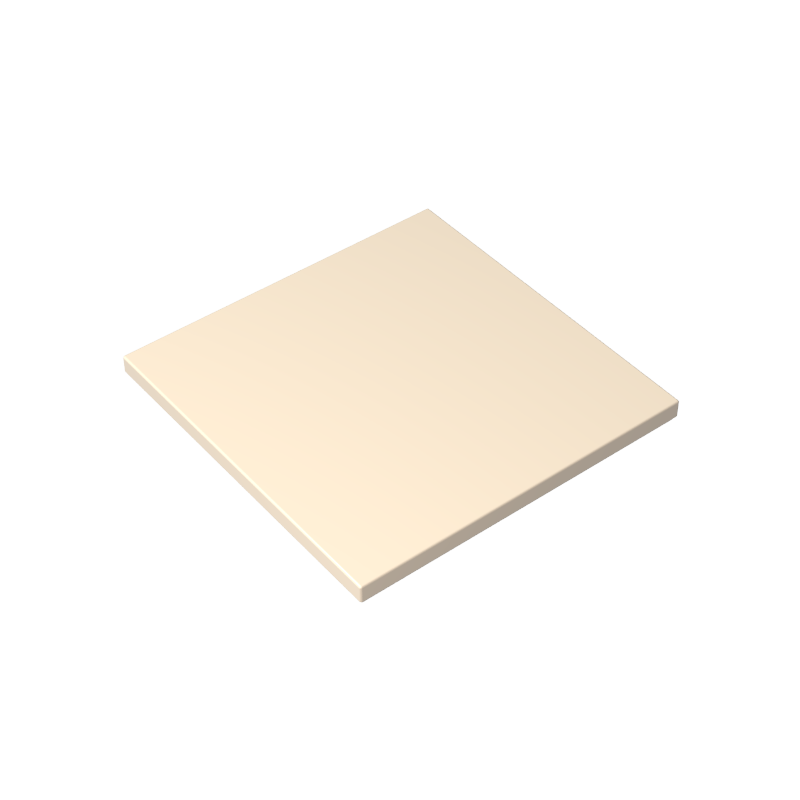 10202 | Tile 6 x 6 with Bottom Tubes