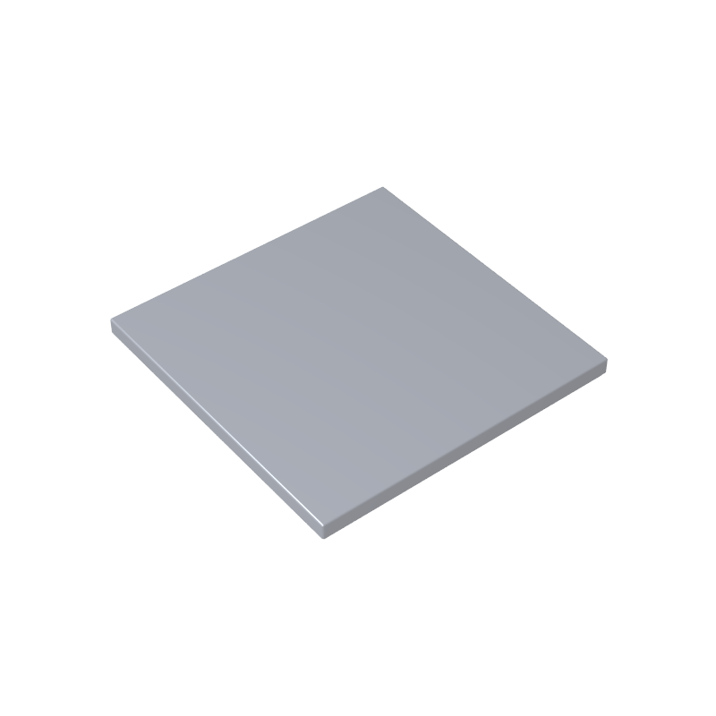 10202 | Tile 6 x 6 with Bottom Tubes