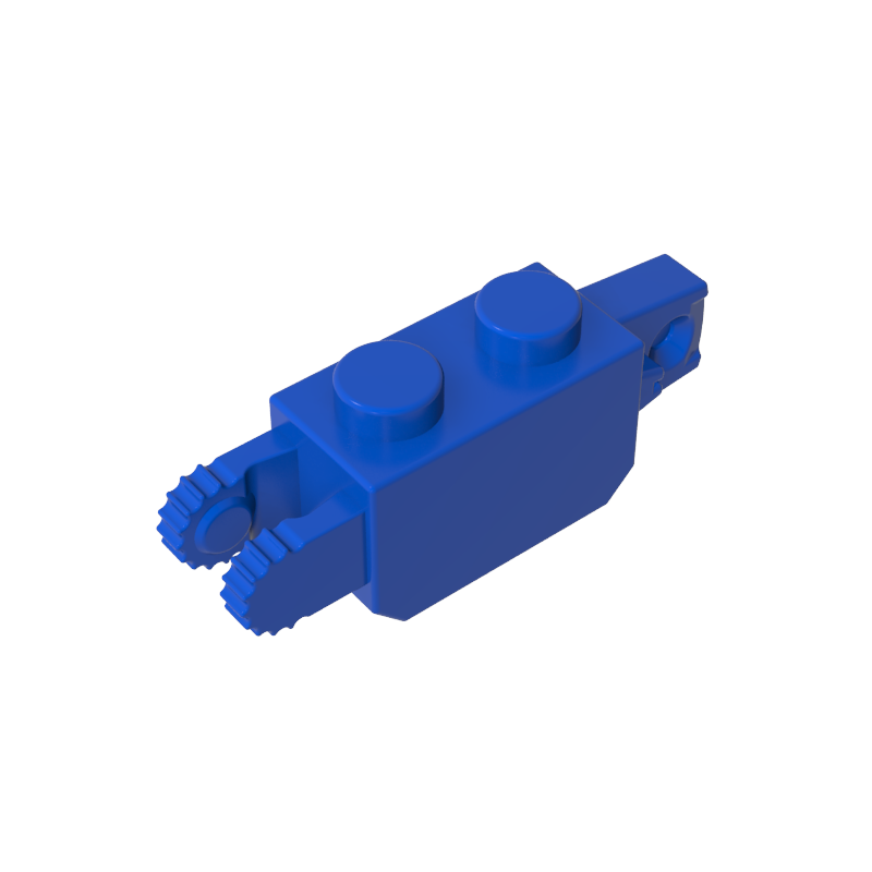 30386 | Hinge Brick 1 x 2 Locking with 1 Finger Vertical End and 2 Fingers Vertical End