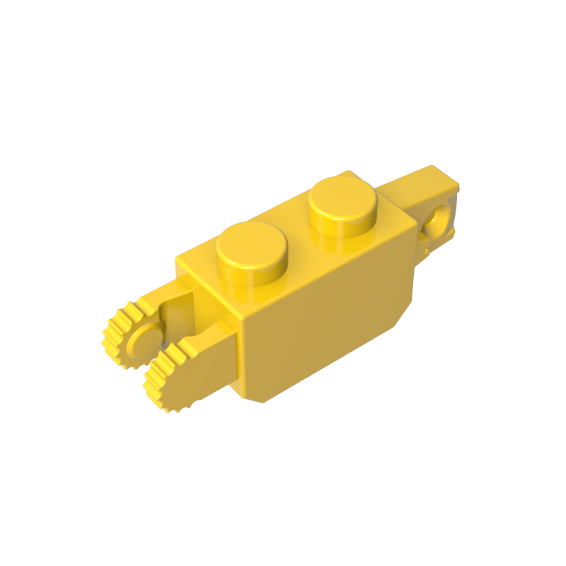30386 | Hinge Brick 1 x 2 Locking with 1 Finger Vertical End and 2 Fingers Vertical End
