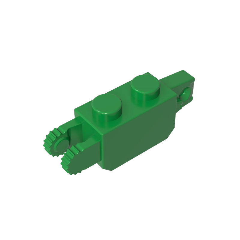 30386 | Hinge Brick 1 x 2 Locking with 1 Finger Vertical End and 2 Fingers Vertical End