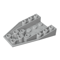 4856b | Wedge 6 x 4 Triple Inverted with Connections between 4 Studs