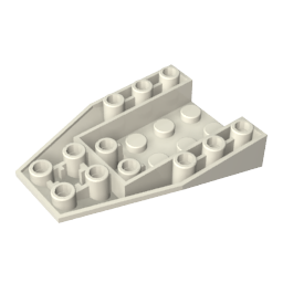 4856b | Wedge 6 x 4 Triple Inverted with Connections between 4 Studs