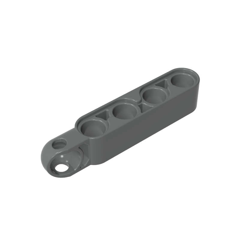 15459 | Technical Steering Arm 5 x 1 with Tow Ball Socket Rounded, Chamfered
