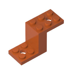 76766 | Bracket 5 x 2 x 2 1/3 with 2 Holes