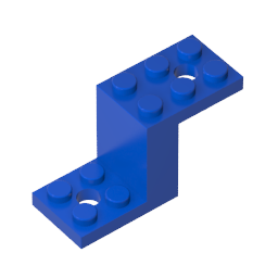 76766 | Bracket 5 x 2 x 2 1/3 with 2 Holes