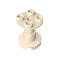 3940b | Support 2 x 2 x 2 Stand with Complete Hole