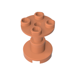 3940b | Support 2 x 2 x 2 Stand with Complete Hole