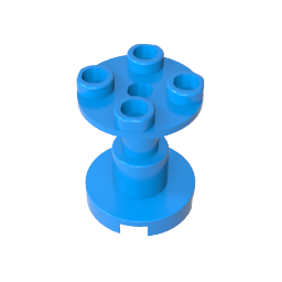 3940b | Support 2 x 2 x 2 Stand with Complete Hole