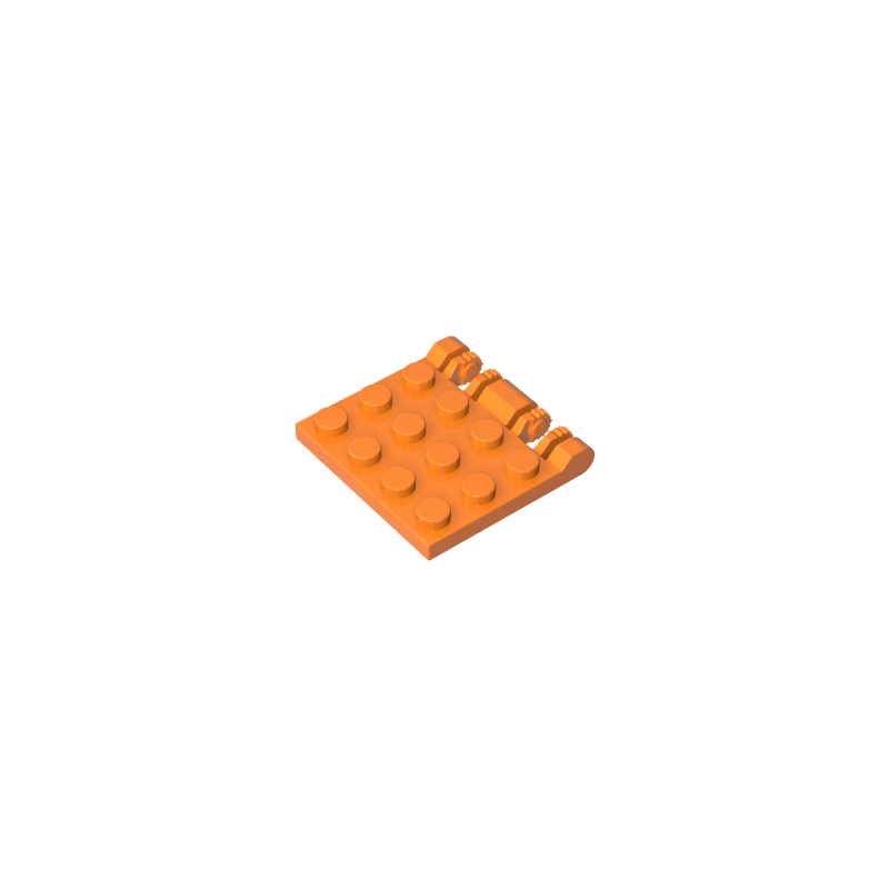44570 | Hinge Plate 3 x 4 Locking Dual 2 Fingers