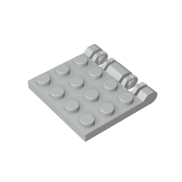 44570 | Hinge Plate 3 x 4 Locking Dual 2 Fingers