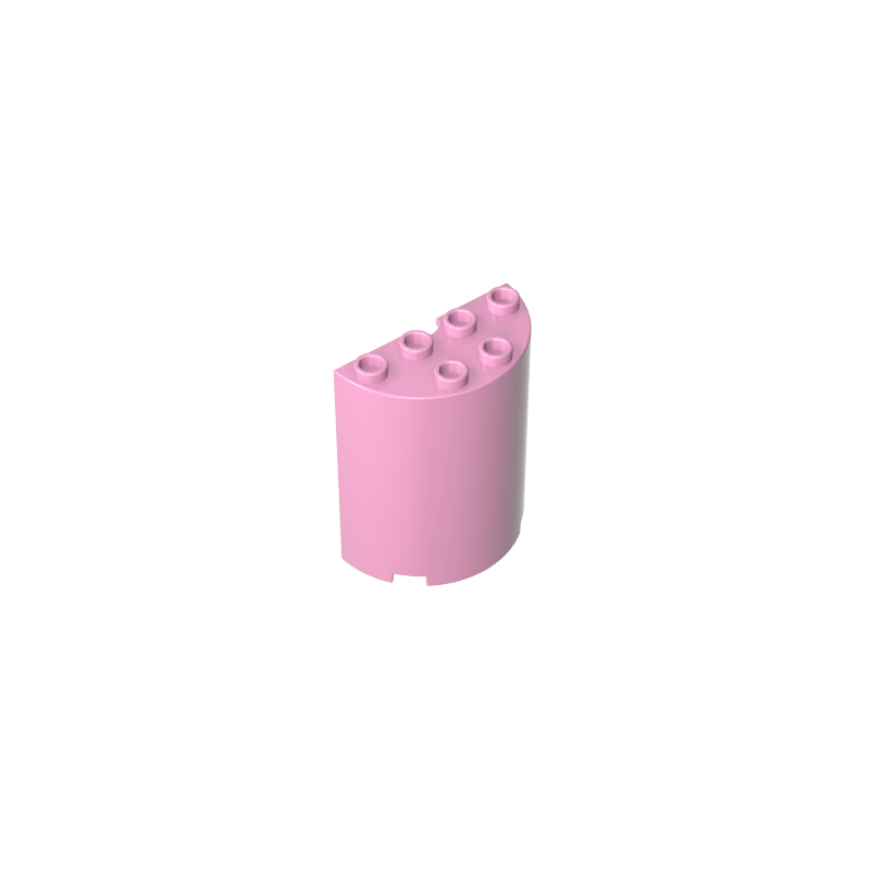 6259 | Cylinder Half 2 x 4 x 4