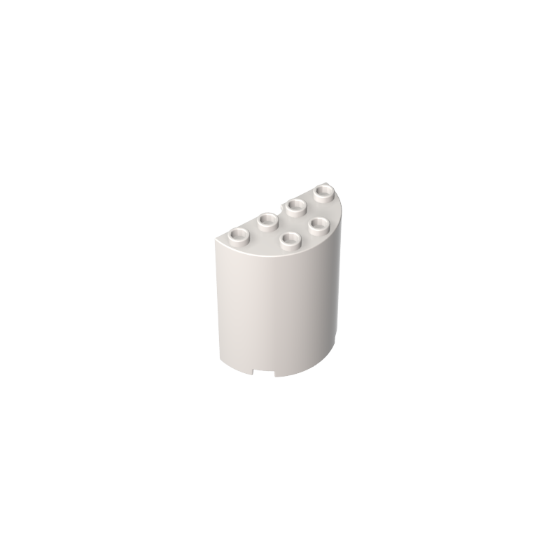 6259 | Cylinder Half 2 x 4 x 4