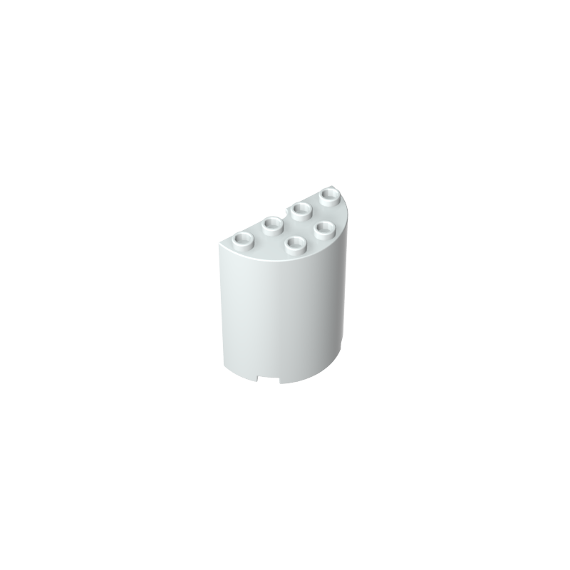 6259 | Cylinder Half 2 x 4 x 4