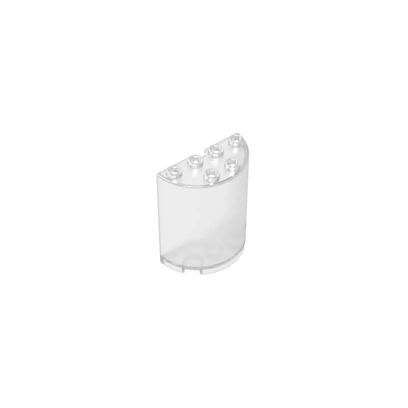 6259 | Cylinder Half 2 x 4 x 4