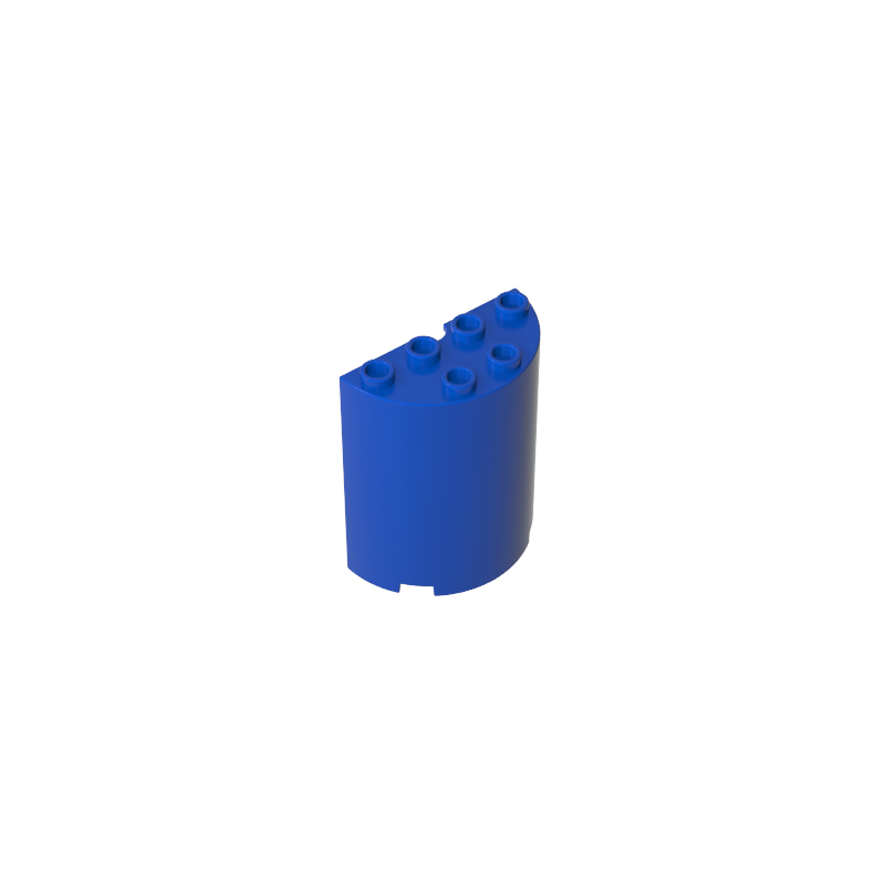 6259 | Cylinder Half 2 x 4 x 4
