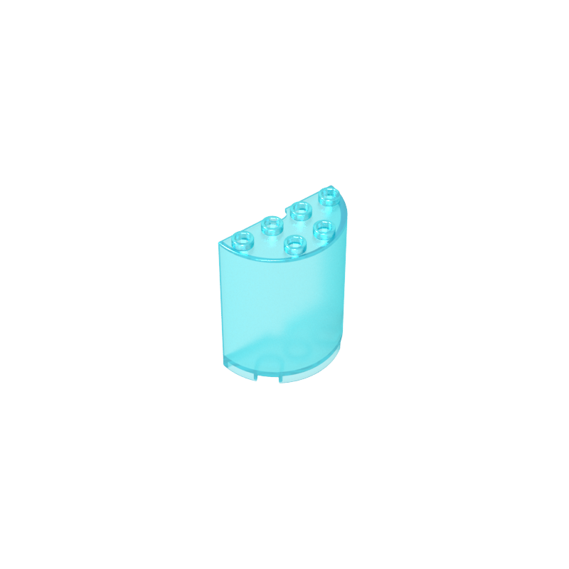 6259 | Cylinder Half 2 x 4 x 4