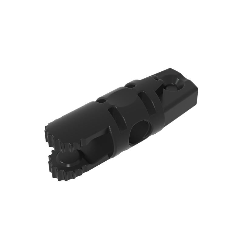 30554b | Hinge Cylinder 1 x 3 Locking with 1 Finger and 2 Fingers on Ends, without Hole