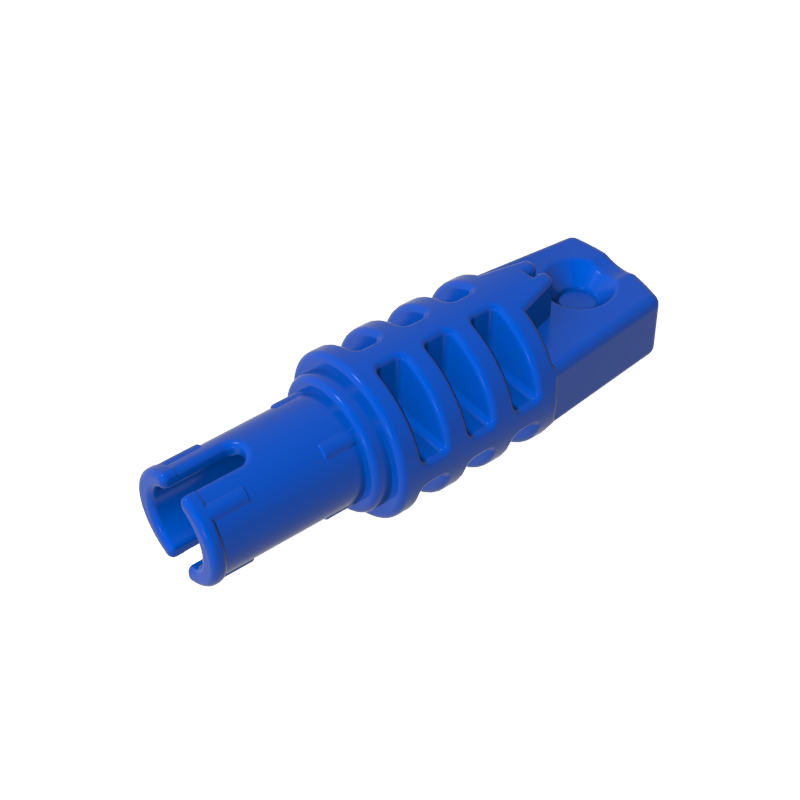 41532 | Hinge Cylinder 1 x 3 Locking with 1 Finger and Pin with Round Hole and Friction Ridges on Ends