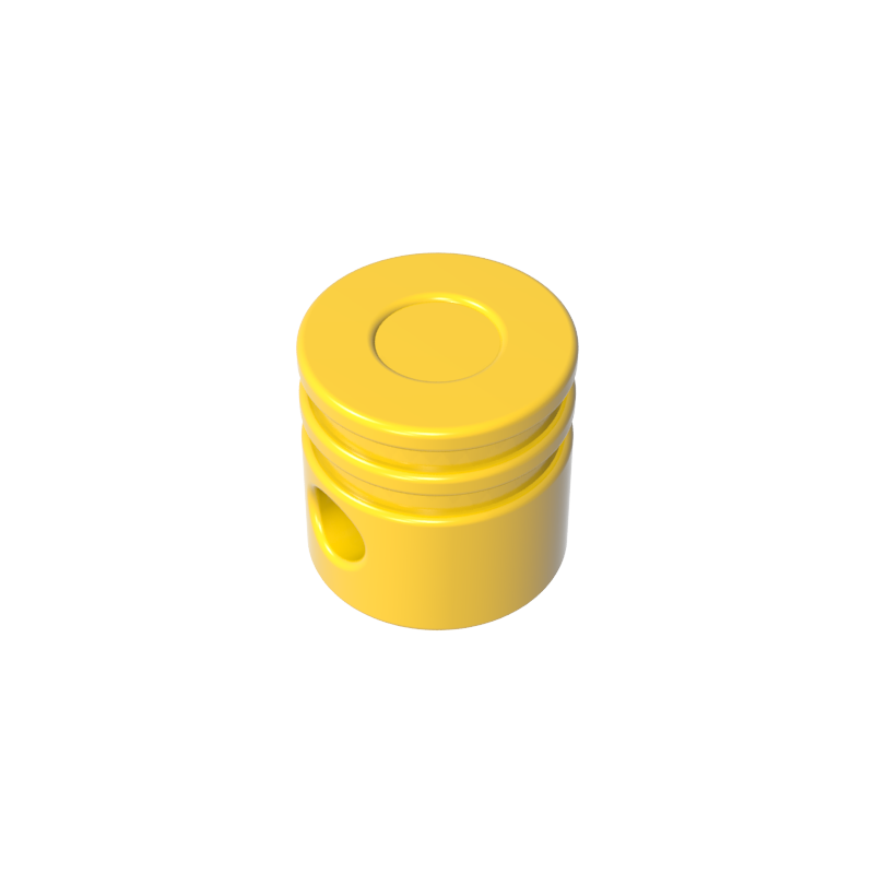 2851 | Technical Engine Piston Round