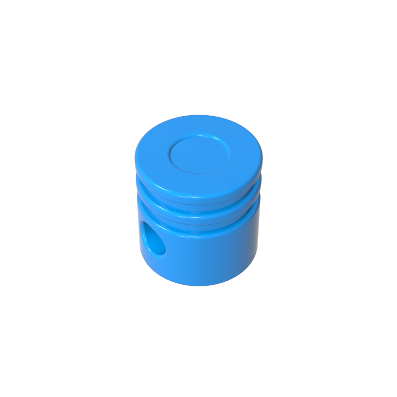 2851 | Technical Engine Piston Round
