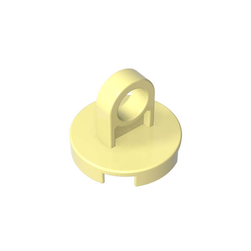 74698 | Tile, Round 2 x 2 with Lifting Ring Thin