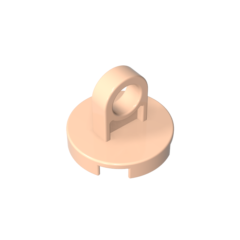 74698 | Tile, Round 2 x 2 with Lifting Ring Thin