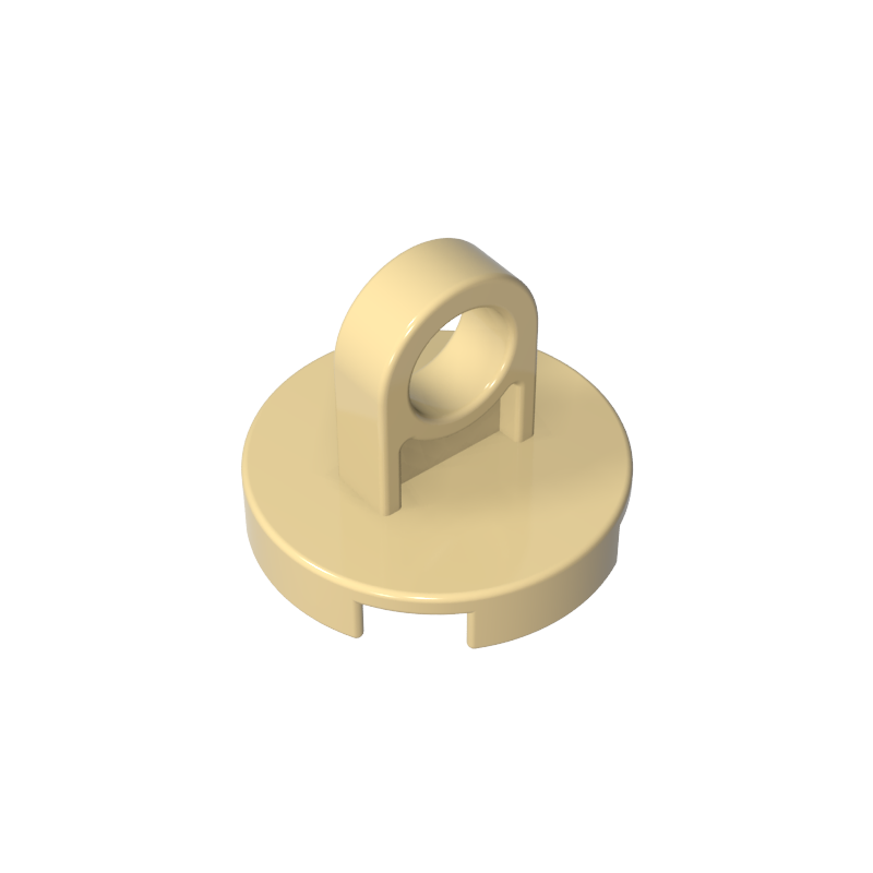 74698 | Tile, Round 2 x 2 with Lifting Ring Thin