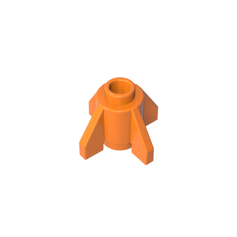 4588 | Brick, Round 1 x 1 with Fins